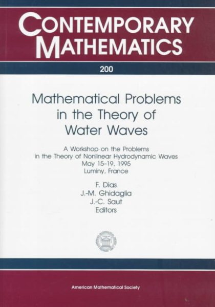 Mathematical Problems in the Theory of Water Waves (Contemporary Mathematics) cover