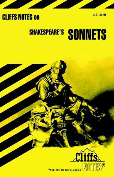 Shakespeare's Sonnets (Cliffs Notes) cover