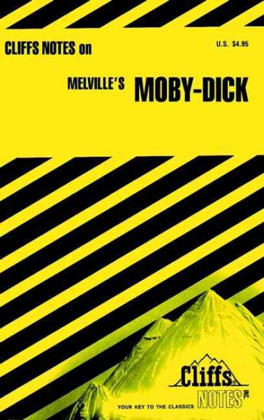 Melville's Moby Dick (Cliffs Notes) (Cliffs notes on--) cover