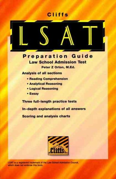 Cliffs LSAT Preparation Guide