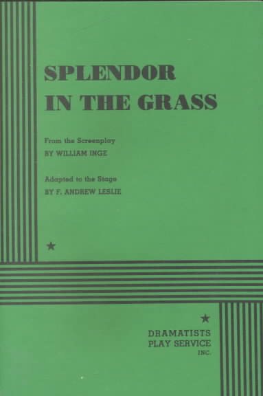 Splendor in the Grass, The Play cover