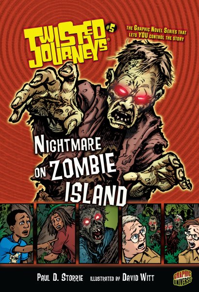 Nightmare on Zombie Island: Book 5 (Twisted Journeys ®) cover