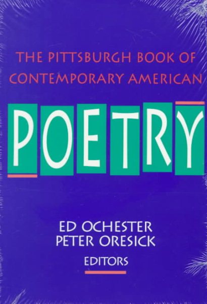 The Pittsburgh Book Of Contemporary American Poetry (Pitt Poetry Series) cover