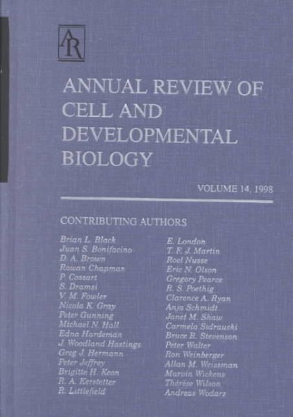 Annual Review of Cell and Developmental Biology: 1998 (Annual Review of Cell & Developmental Biology)