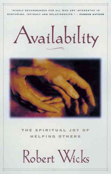 Availability: The Spiritual Joy of Helping Others (Crossroad Faith & Formation Book) cover