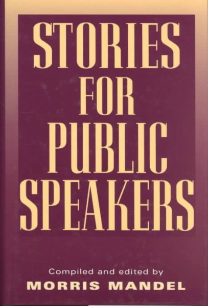 Stories for Public Speakers cover