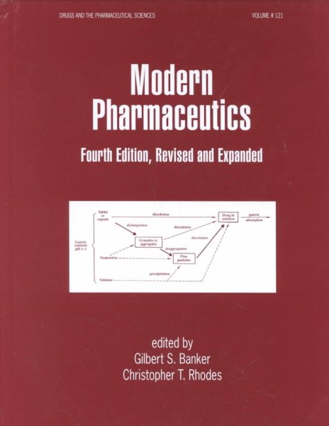 Modern Pharmaceutics, Fourth Edition, (Drugs and the Pharmaceutical Sciences) cover