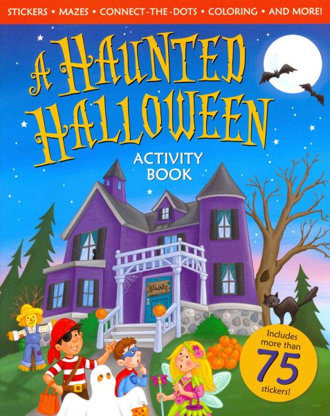 Haunted Halloween Activity Book cover