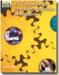61 Cooperative Learning Activities for Algebra I cover