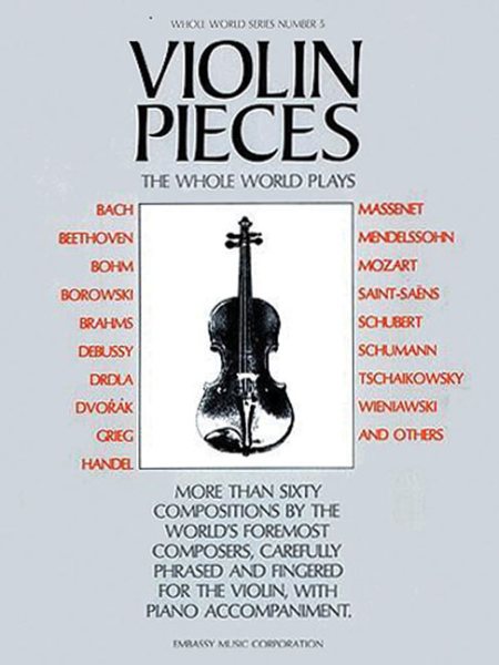Violin Pieces The Whole World Plays Number 5 cover