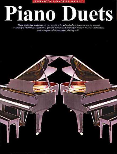 Everybody's Favorite Piano Duets cover