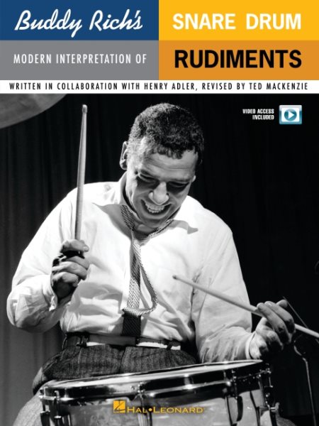 Buddy Rich's Modern Interpretation of Snare Drum Rudiments: Book/2-DVDs Pack cover
