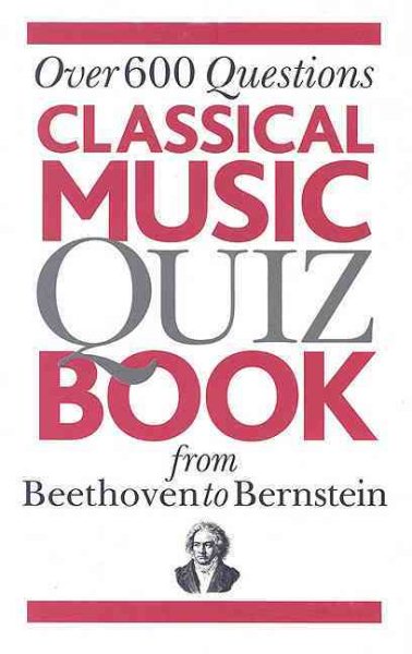 Classical Music Quiz Book cover
