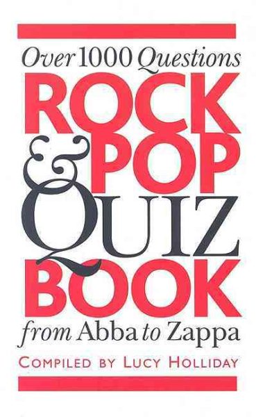 Rock & Pop Quiz Book cover