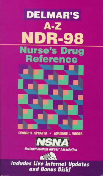Delmar's A - Z Nurse's Drug Reference '98 (DELMAR'S A-Z NDR)