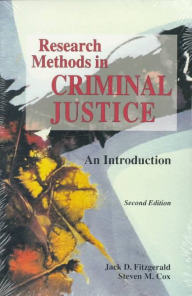Research Methods in Criminal Justice: An Introduction (Nelson-Hall Series in Law, Crime, and Justice) cover