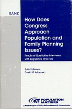 How Does Congress Approach Population and Family Planning Issues? Results of Qualitative Interviews with Legislative Directors