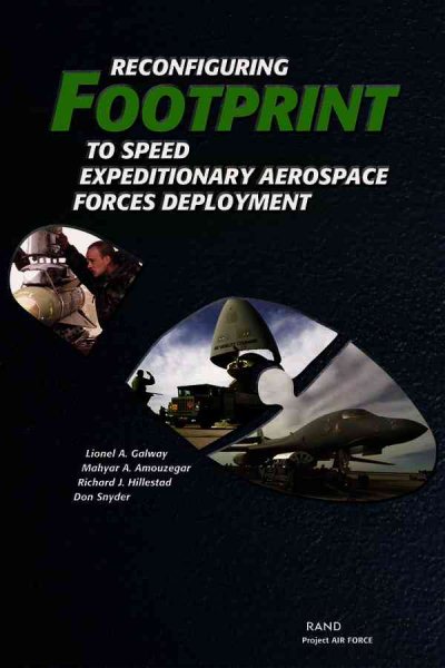 Reconfiguring  Footprint to Speed Expeditionary Aerospace Forces Deployment cover