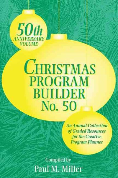Christmas Program Builder No. 50 cover