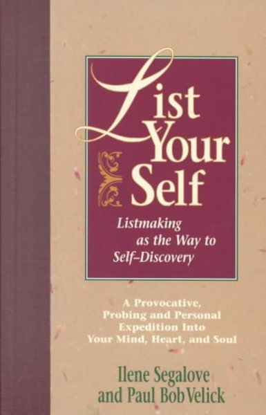 List Your Self: Listmaking as the Way to Self-Discovery cover