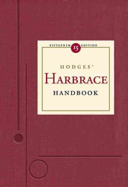 Hodges’ Harbrace Handbook (with InfoTrac) cover