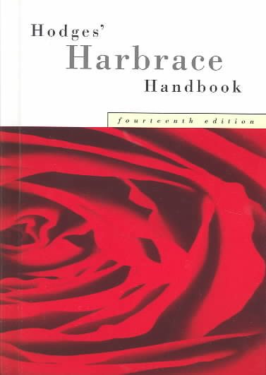 Hodges' Harbrace Handbook With APA Update Card