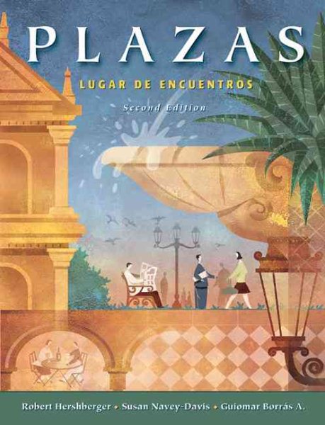 Plazas: Lugar de encuentros (with Audio CD's) (Available Titles CengageNOW) cover