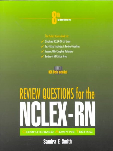 Review Questions for NCLEX-RN (Book with Diskette) cover