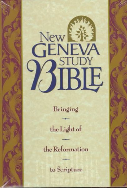 Holy Bible: New Geneva Study Bible, New King James Version cover