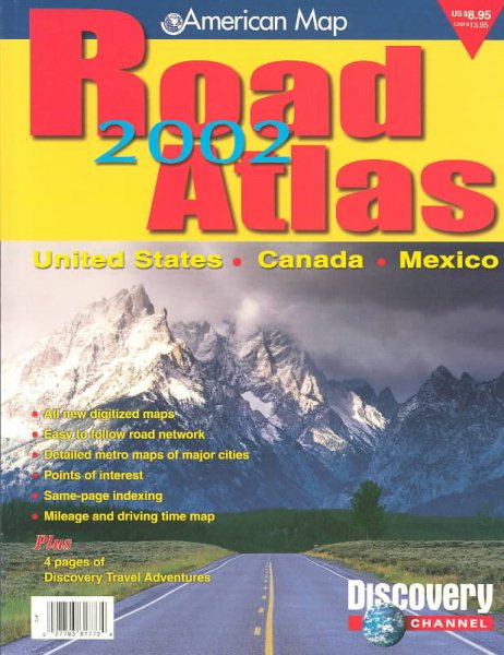 Road Atlas: United States, Canada, Mexico