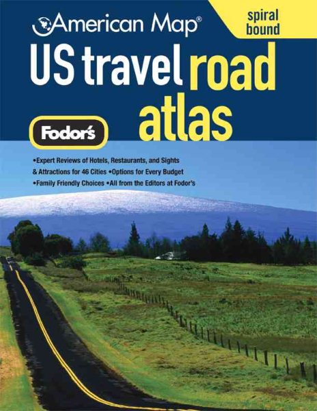 American Map US Travel Road Atlas cover