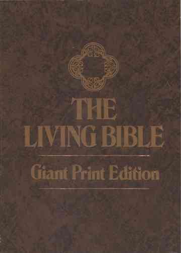 The Living Bible Large Print cover