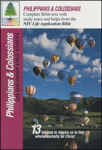 Philippians Colossians (Life Application Bible Studies (NIV)) cover