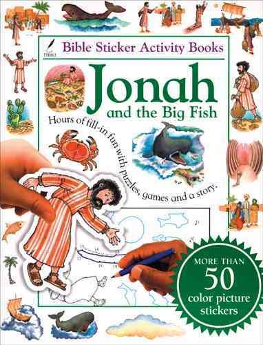 Bible Sticker Activity Book--Jonah and the Big Fish