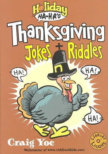 Holiday Ha-Ha's: Thanksgiving Jokes & Riddles (Library O'Laughs) cover