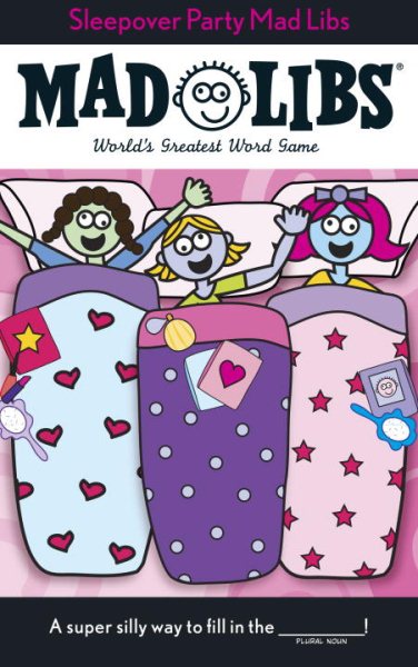 Sleepover Party Mad Libs: World's Greatest Word Game cover