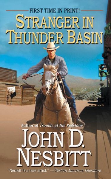 Stranger in Thunder Basin (Leisure Historical Fiction) cover