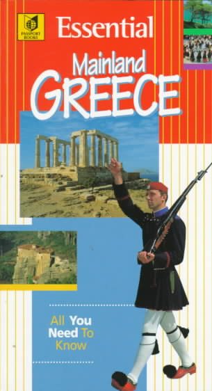 AAA Essential Mainland Guide: Greece cover
