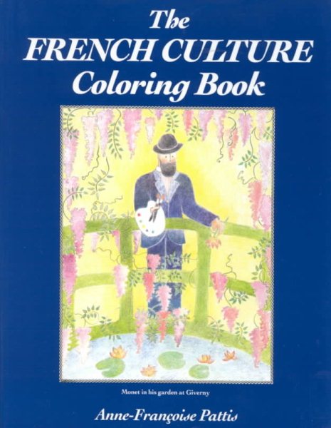 The French Culture Coloring Book (COLORING BOOKS) cover