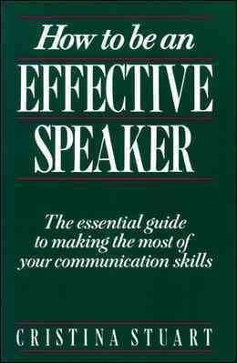 How To Be an Effective Speaker cover