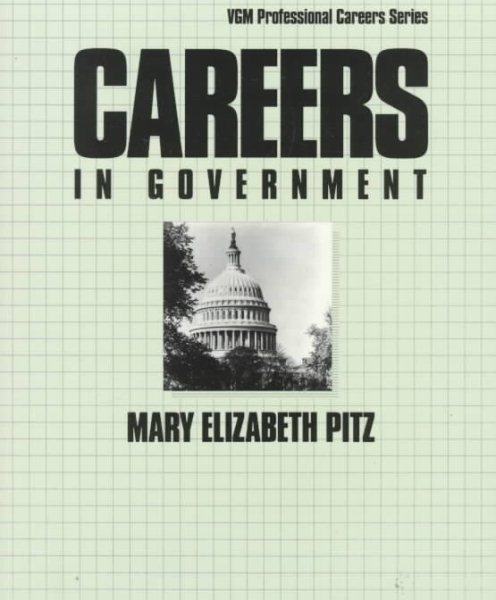 Careers in Government (Vgm Professional Careers) cover