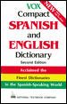 Vox Compact Spanish and English Dictionary cover