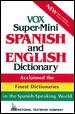Vox Super-Mini Spanish and English Dictionary cover