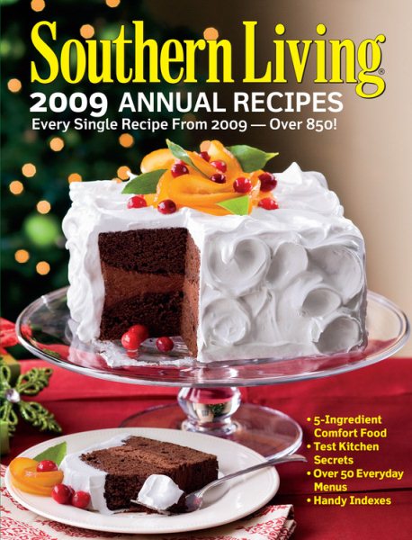 Southern Living Annual Recipes 2009 cover