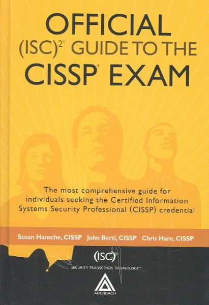Official (ISC)2 Guide to the CISSP Exam ((ISC)2 Press) cover