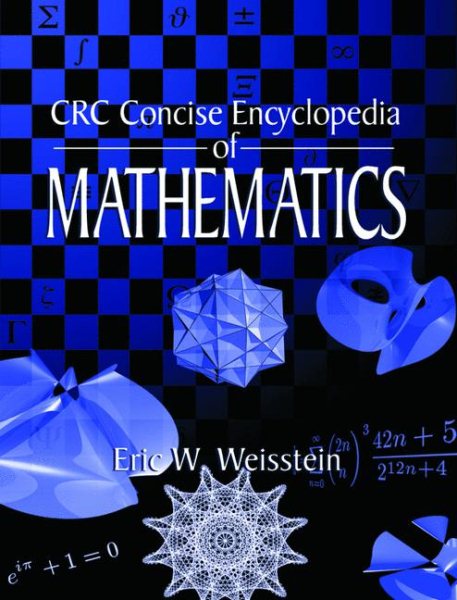 The CRC Concise Encyclopedia of Mathematics cover