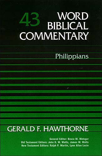 Word Biblical Commentary Vol. 43, Philippians cover