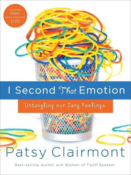 I Second That Emotion: Untangling Our Zany Feelings (Book & DVD) cover