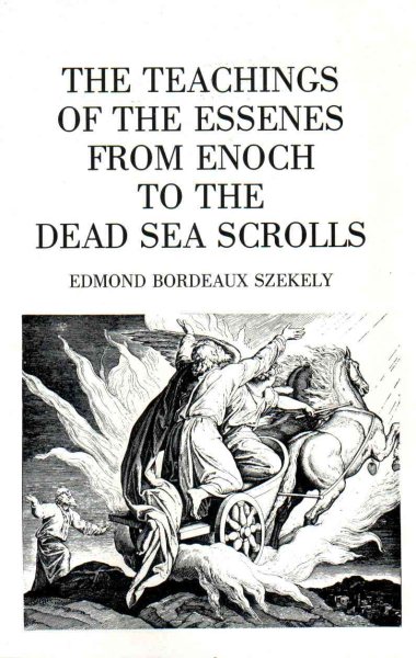 The Teachings of the Essenes from Enoch to the Dead Sea Scrolls cover