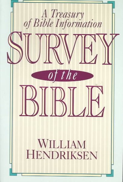 Survey of the Bible: cover